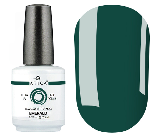 Atica Emerald GPM27 gel-varnish (emerald, enamel), 7.5 ml