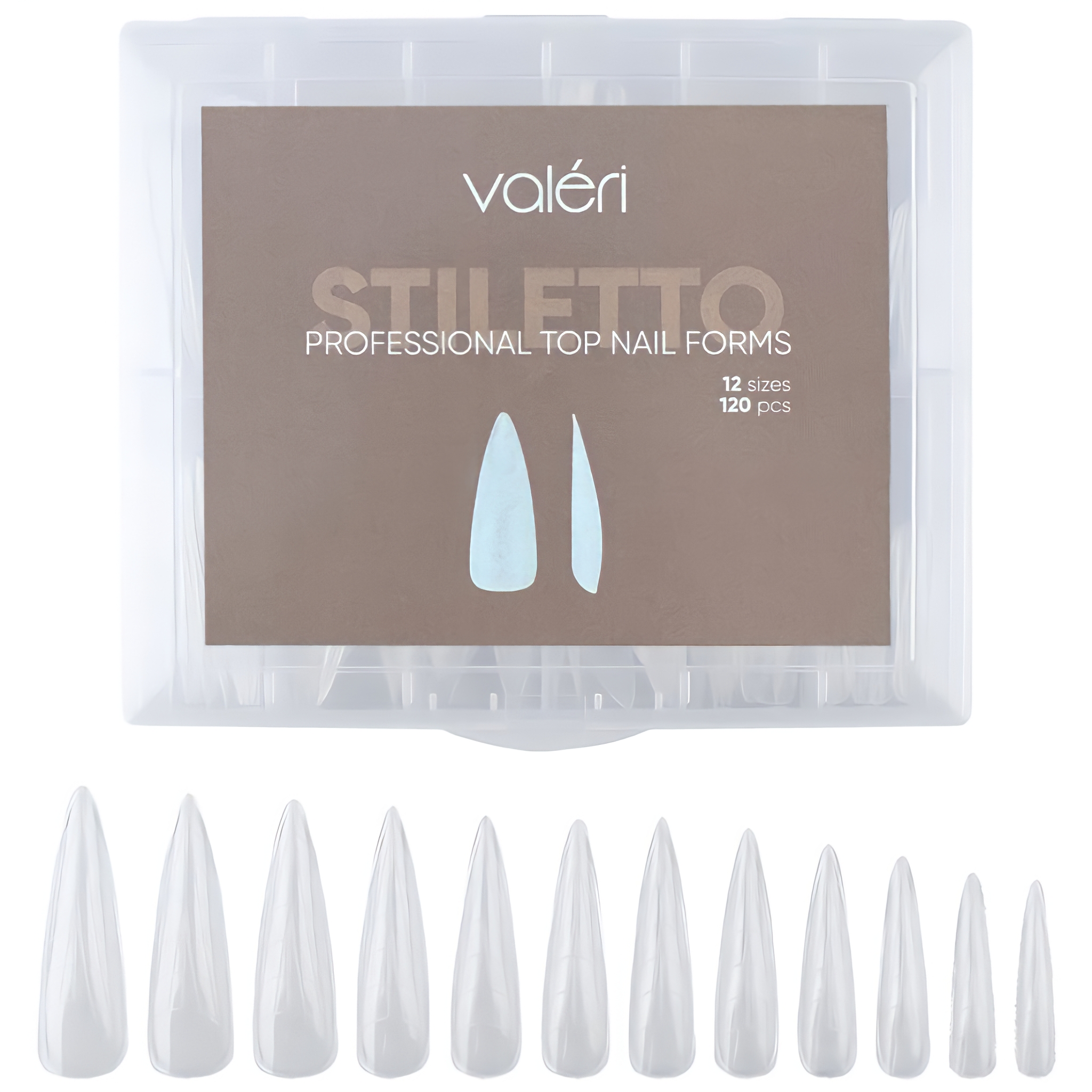Valeri Верхние формы для наращивания Top Nail Forms Balerine