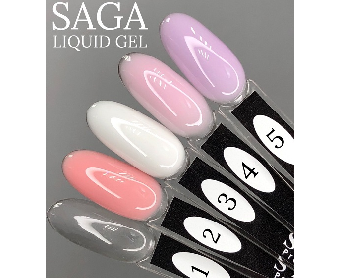 SAGA professional LIQUID GEL 05 (лавандовый), 15 ml SAGA professional LIQUID GEL 05 (лавандовый), 15 ml