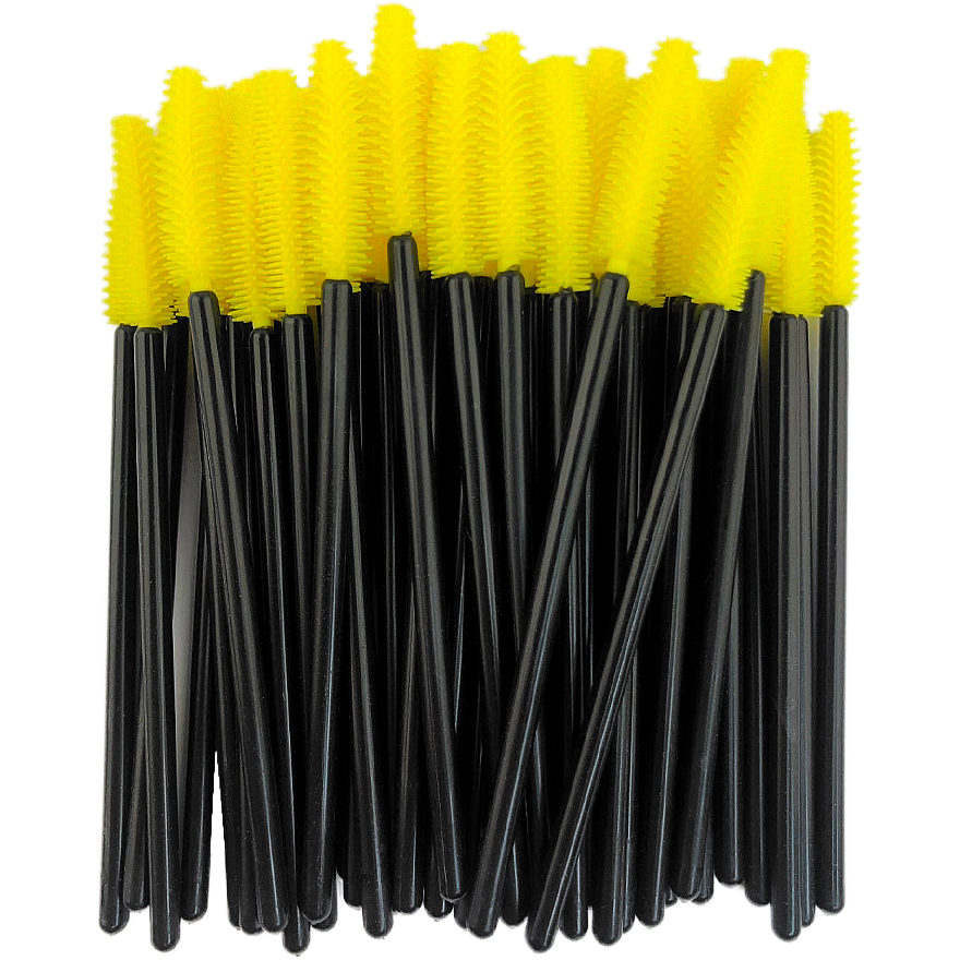 Silicone brush for hair, hair (50 pcs/pack)