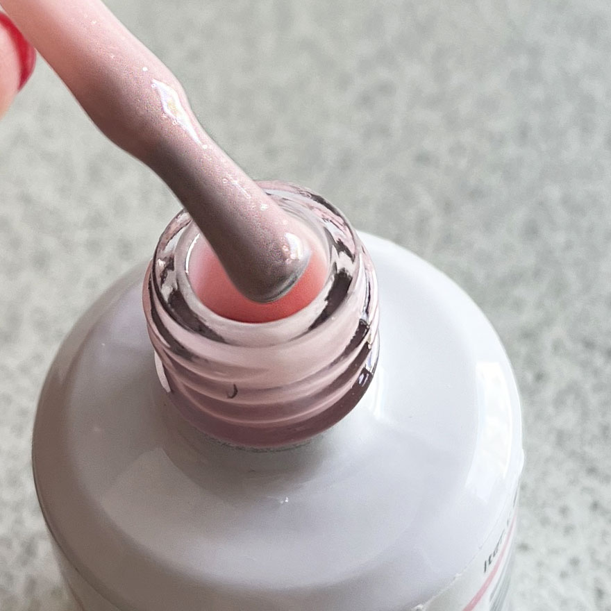 Atica Nail base Base Gel Pastel Rose Shimmer, 15 ml Atica Nail base Base Gel Pastel Rose Shimmer, 15 ml