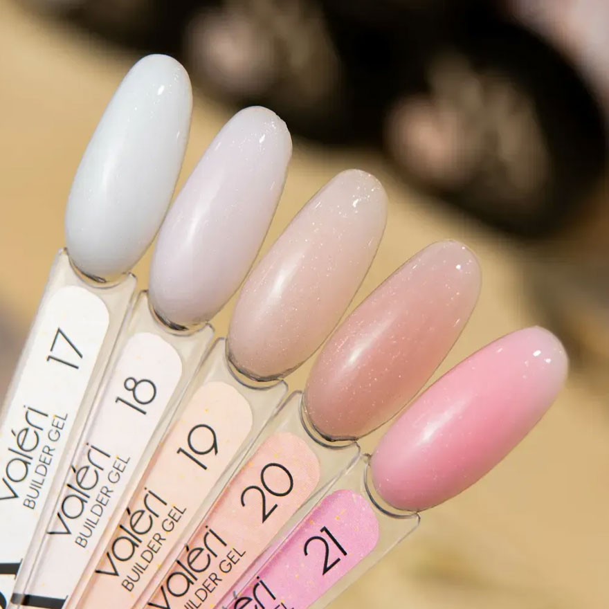 Valeri Nail Gel Builder Gel 01 Nude, 15 ml
