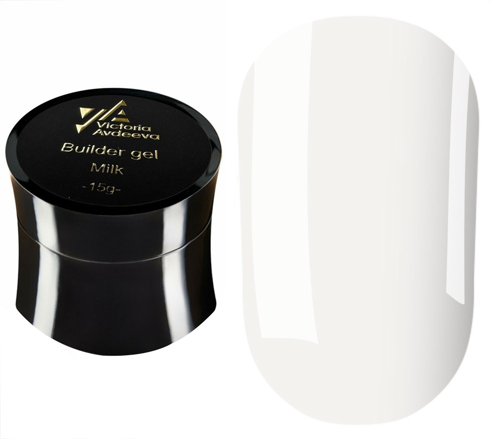 Victoria Avdeeva Nail gel Builder gel Milk, 15 ml Victoria Avdeeva Nail gel Builder gel Milk, 15 ml