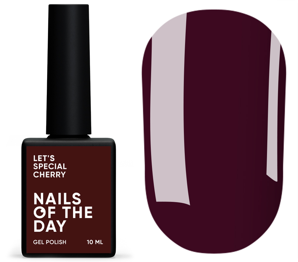 Nails Of The Day Гель-лак Let’s special Cherry, 10 мл Nails Of The Day Гель-лак Let’s special Cherry, 10 мл