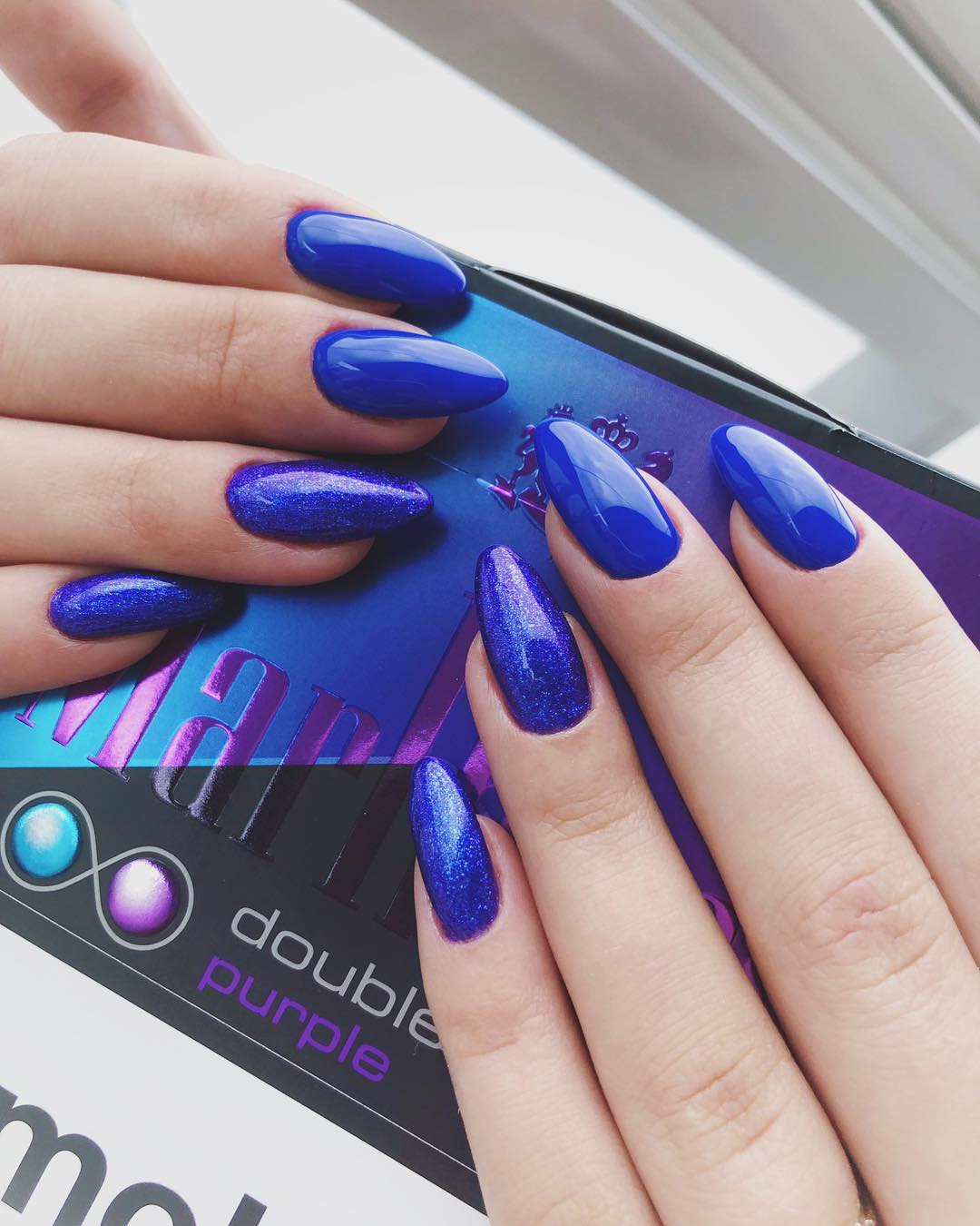Gel polish Komilfo Deluxe Series D127 (royal blue, enamel), 15 ml.