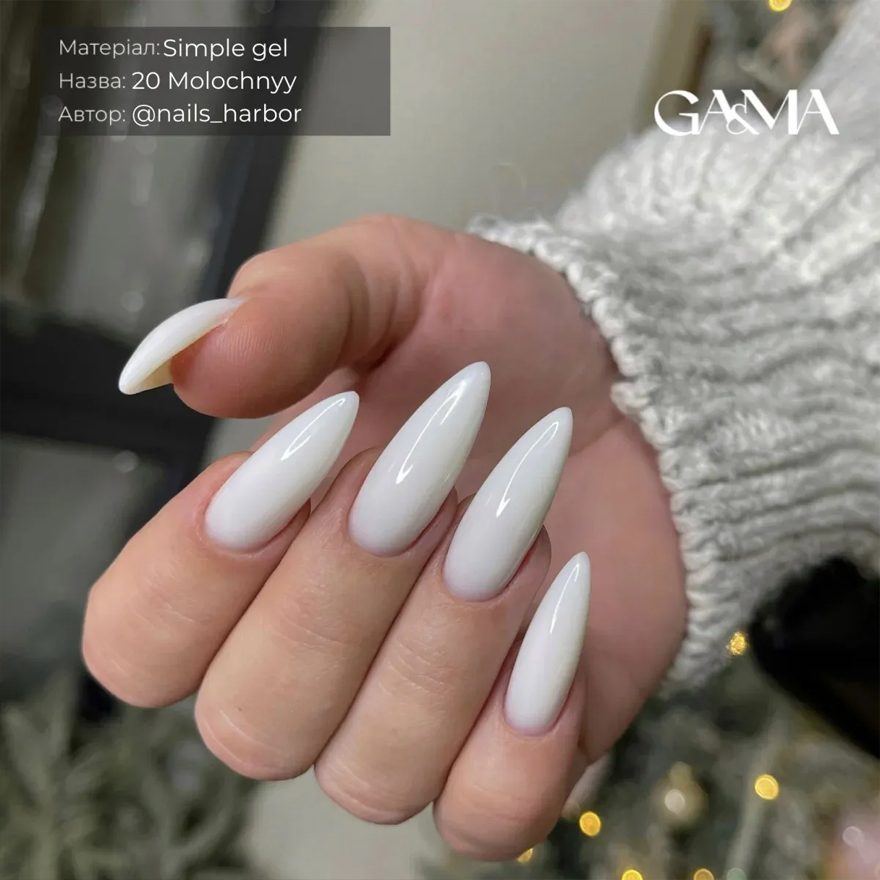 GA&MA Gel sample Simple gel 001 Clear, 15 ml