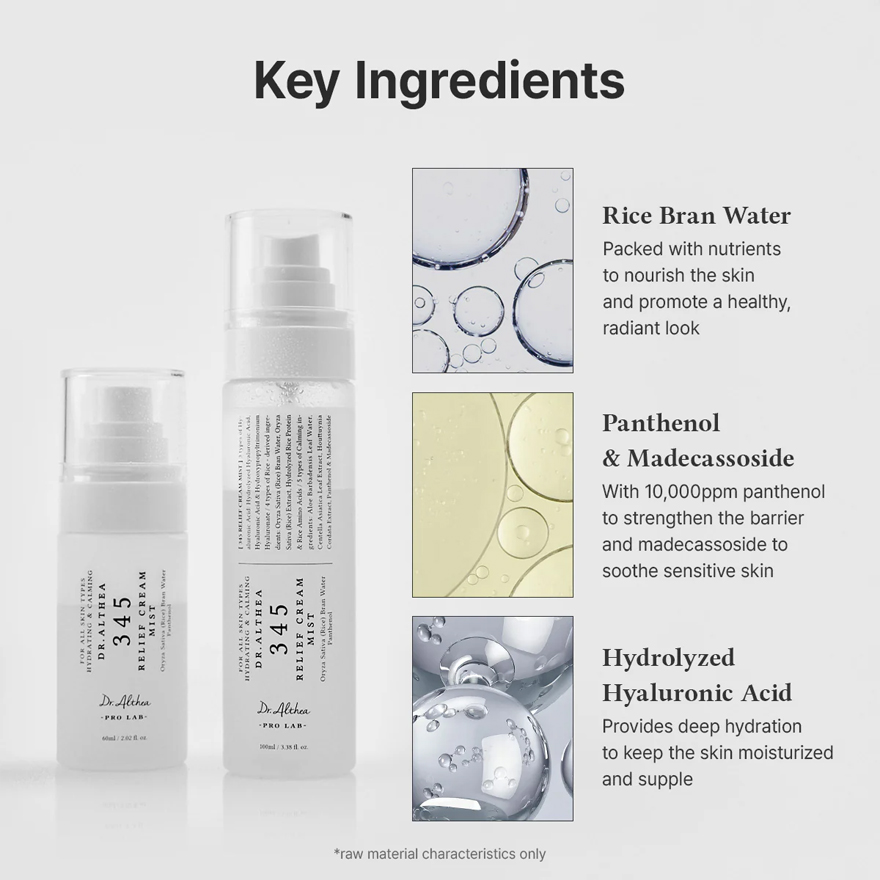 Dr. Althea Pro Lab Мист для лица успокаивающий 345 Relief Cream Mist, 100 мл