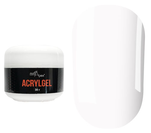 NailApex acrygel White (white), 30 g