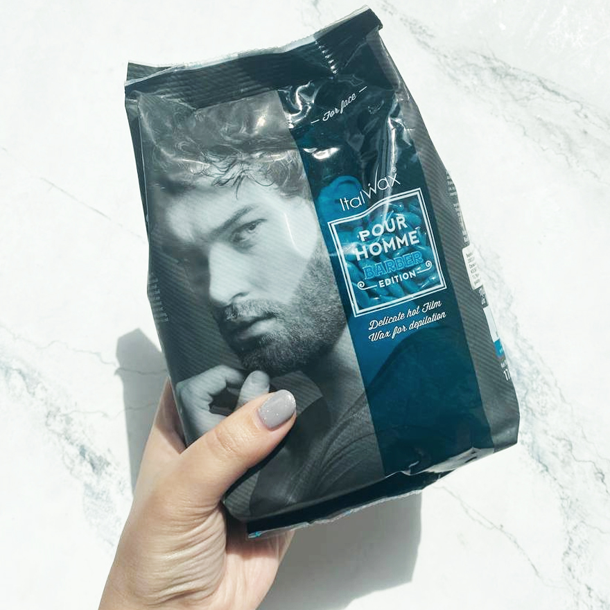 ITALWAX Hot wax in granules for the face Barber Pour Homme, 500 g ITALWAX Hot wax in granules for the face Barber Pour Homme, 500 g