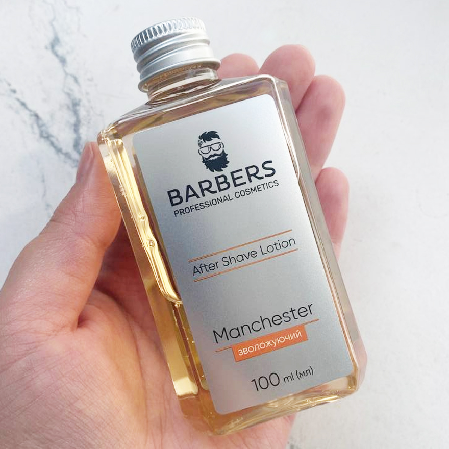 BARBERS Moisturizing aftershave lotion Manchester, 100 ml