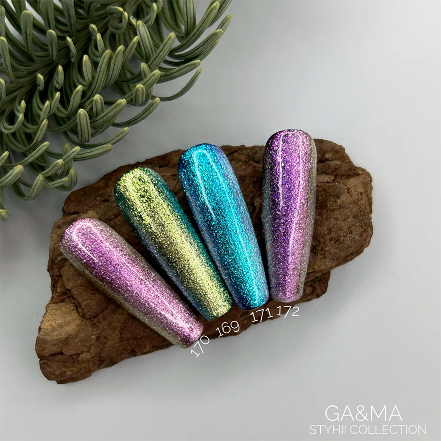 GA&MA Gel polish Styhii collection 170 Syla zemli, 10 ml GA&MA Gel polish Styhii collection 170 Syla zemli, 10 ml