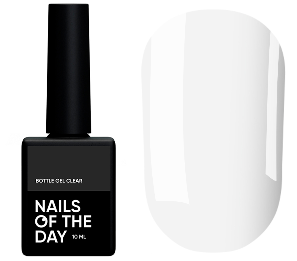 Nails Of The Day Bottle Gel (Clear), 10 ml
