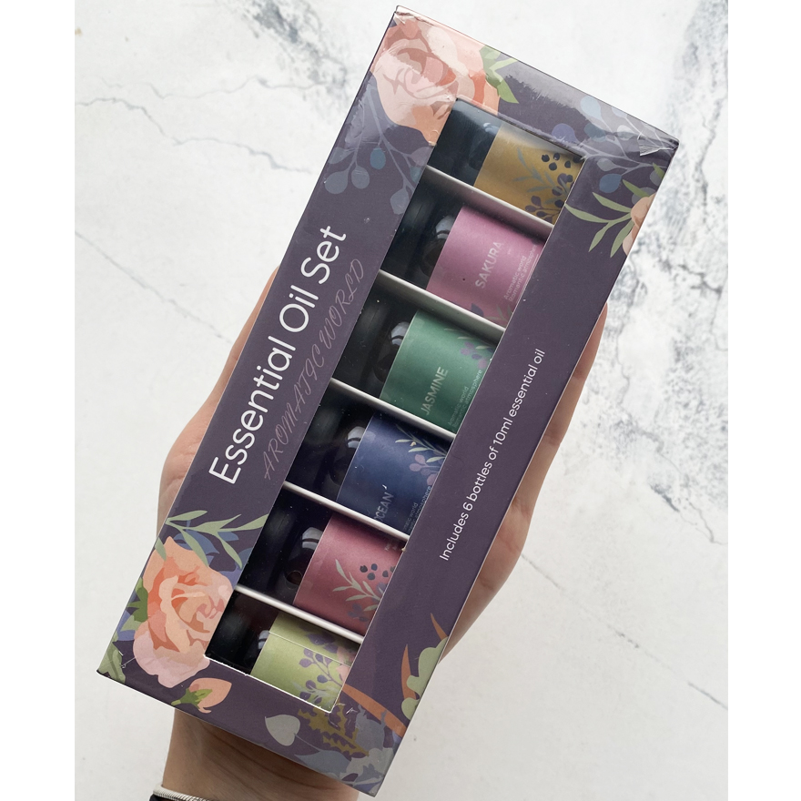 Essential Oil Set Aromatic World - A set of aromatic water-soluble oils (6 * 10 ml)