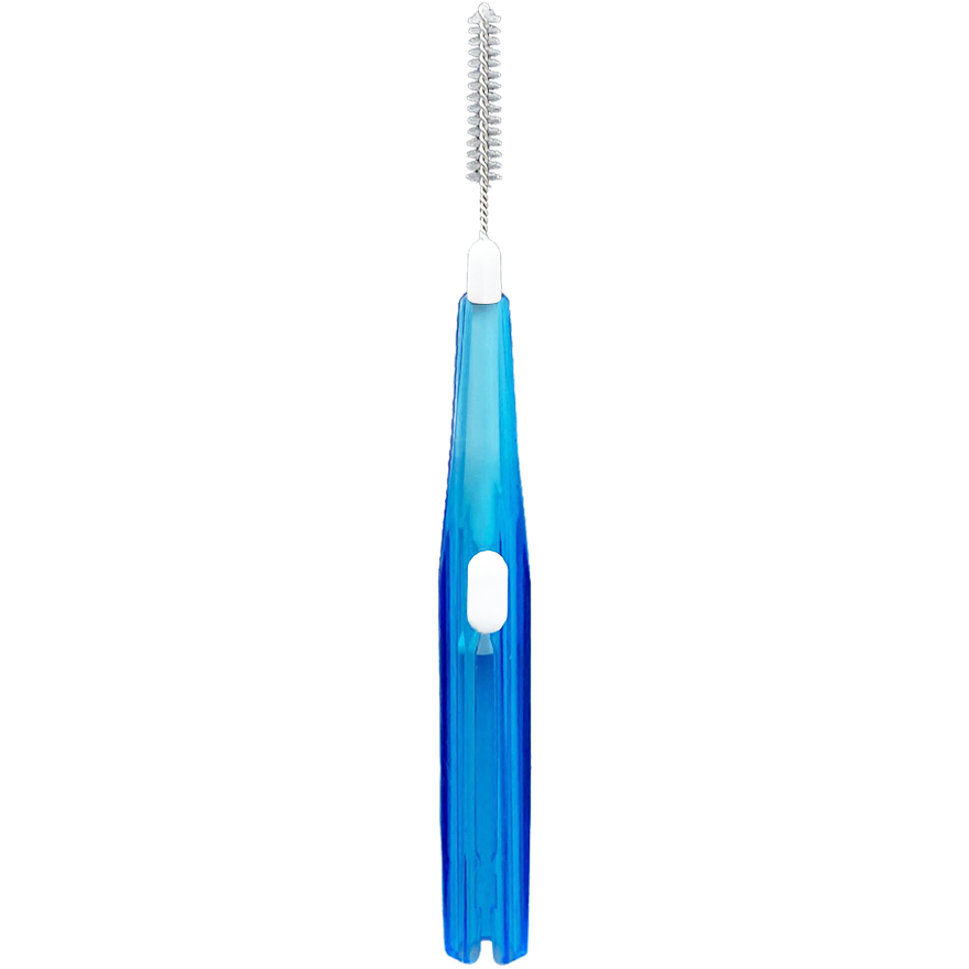 Baby Brush (blue) - Brush for eyelashes and eyebrows, 1 pc.