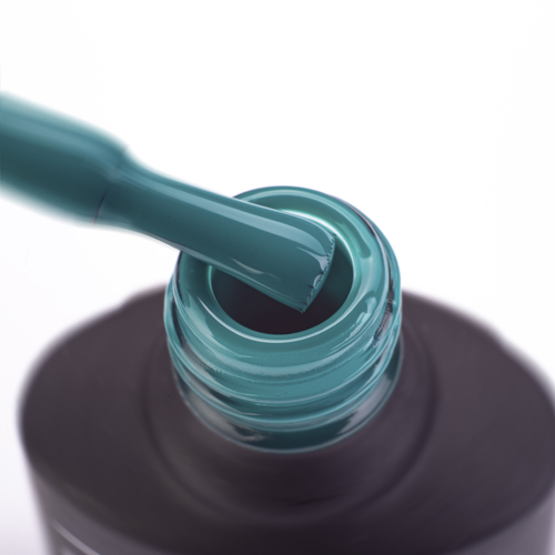Gel Polish Komilfo Deluxe Series D150 (saturated, turquoise green, enamel), 8 ml Gel Polish Komilfo Deluxe Series D150 (saturated, turquoise green, enamel), 8 ml