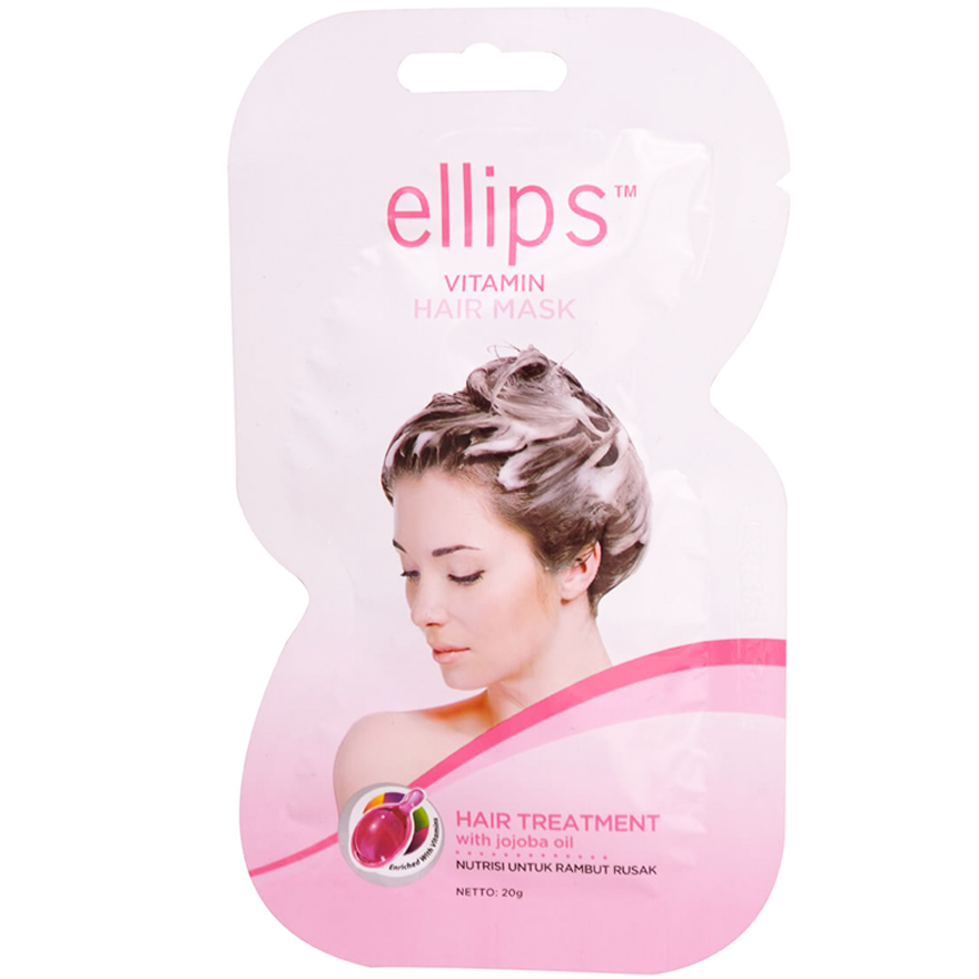 Ellips Hair Mask Hair Therapy Hair Mask with Jojoba Oil, 20 g