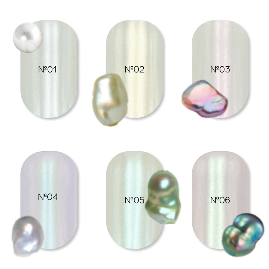 ADORE Professional Pearl powder for nails Pearl Powder No. 06, 1 g