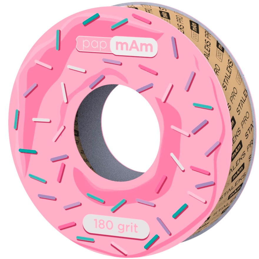 Staleks Pro - Spare file tape block white papmAm for STALEKS PRO EXPERT 180 grit reel