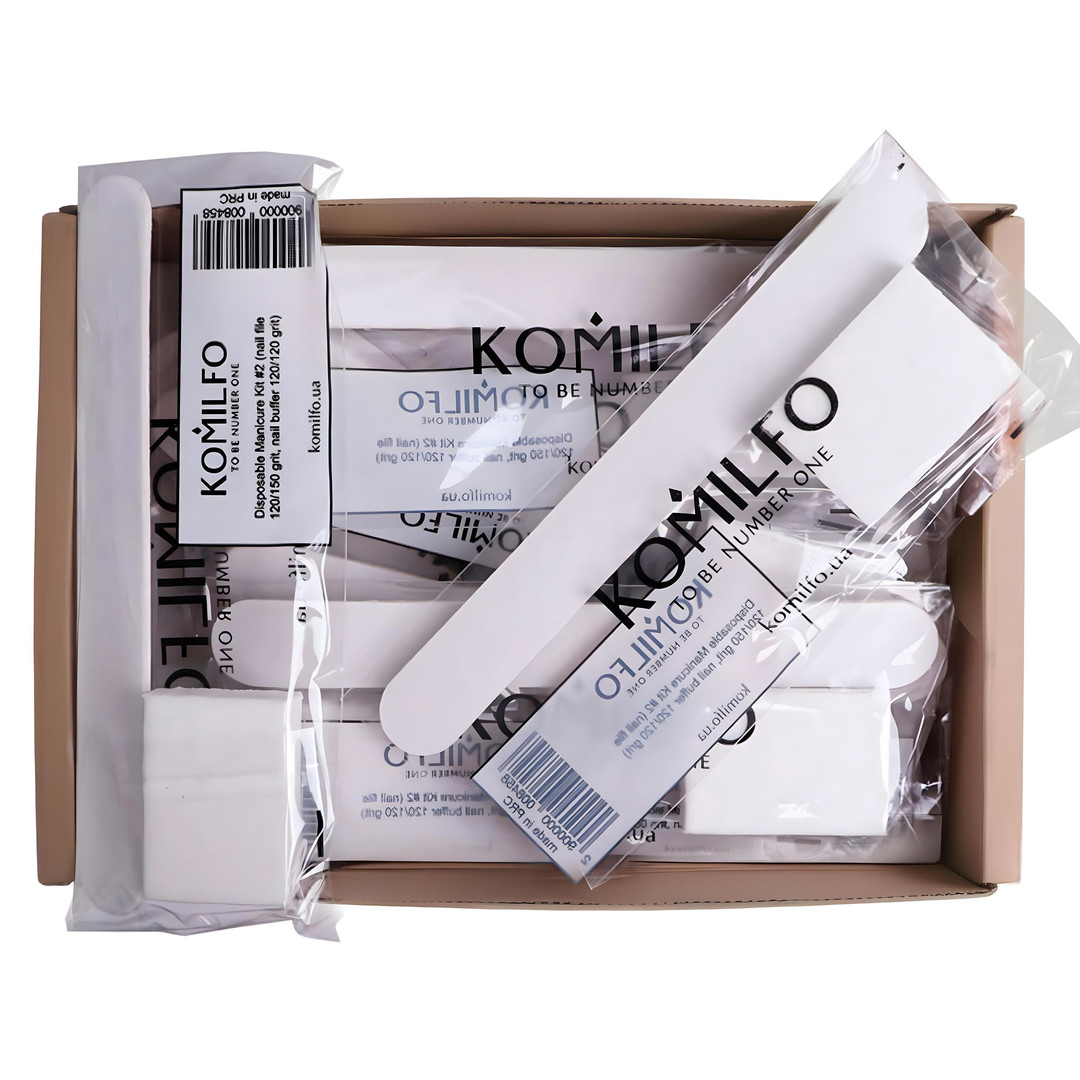 Акція! Коробка одноразових наборів Komilfo №2 (1000 шт.) зі знижкою 20%!
