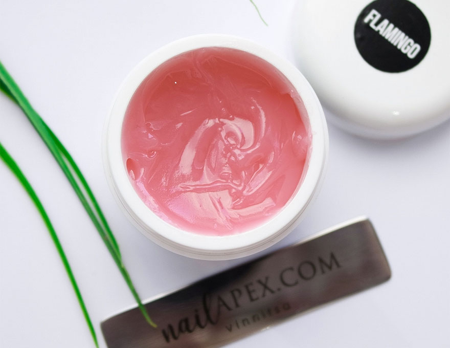 NailApex acrygel Flamingo (light pink), 30 g