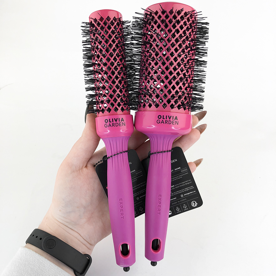 Olivia Garden Brushing thermo EXPERT BLOWOUT Shine Pink 35