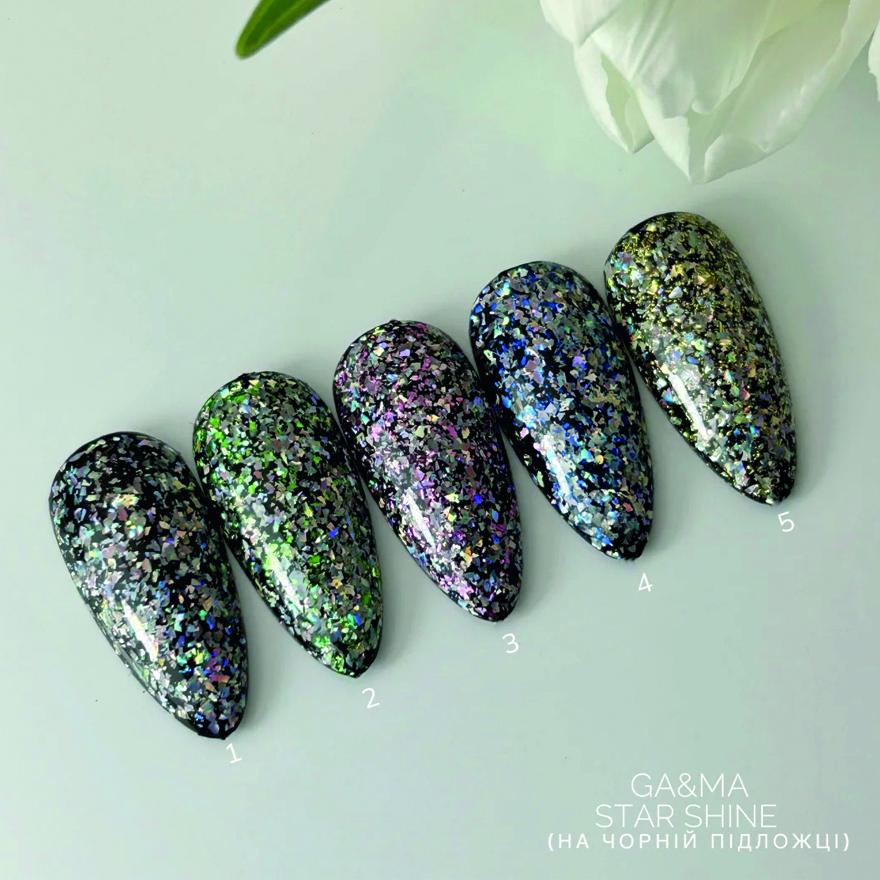 GA&MA Gel polish Star shine 004, 5 g