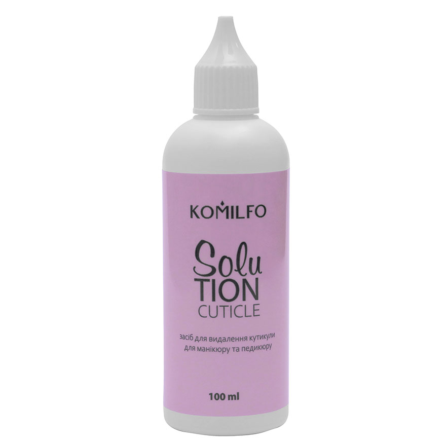 Komilfo Solution Cuticle Remover - cuticle remover, puddle, 100 ml