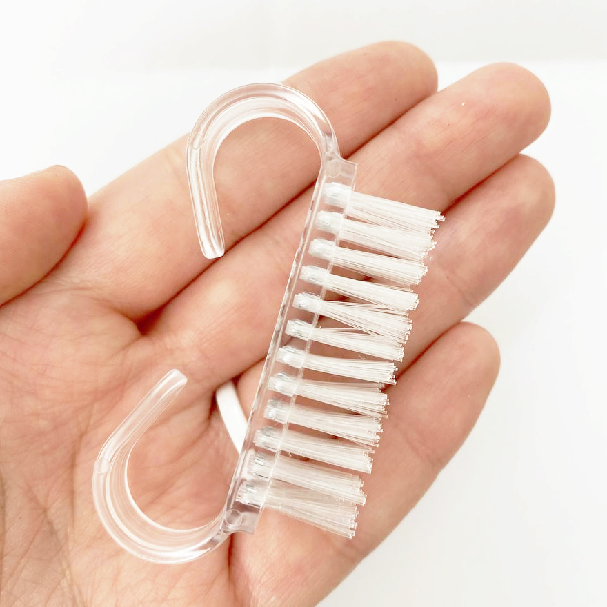 Nail Dust Brush Without Handle Mini Transparent