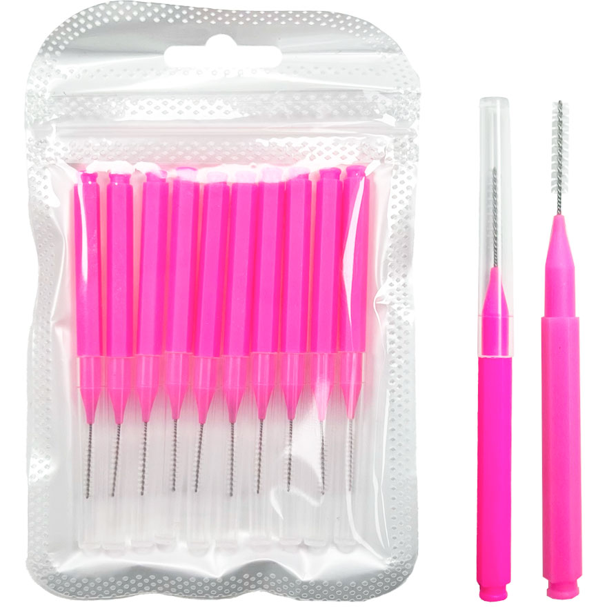 Baby Brush (рожевий) 5,8 см, 10 шт в уп.