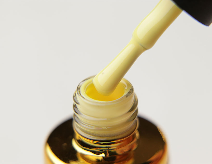 FOX Spectrum gel varnish No. 019 (light yellow, enamel), 7 ml
