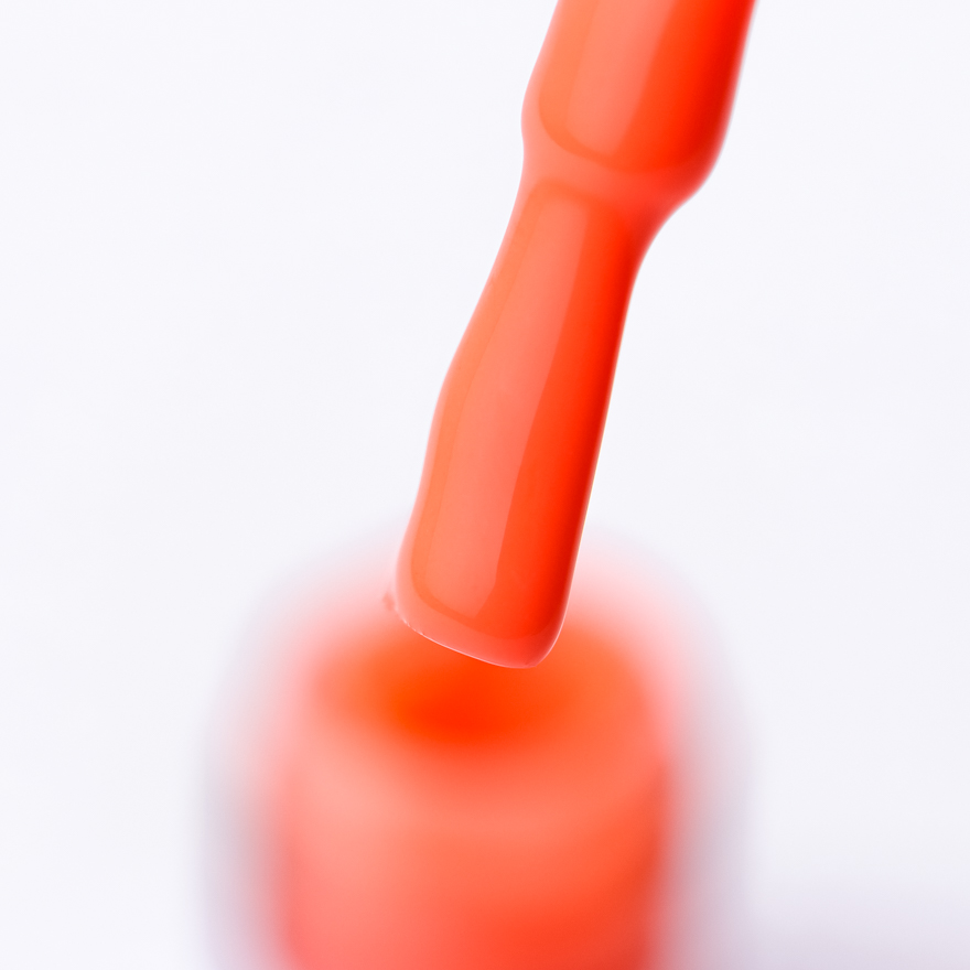 Molekula DISCO gel varnish No. D06 (new formula) (orange-coral, neon), 11 ml