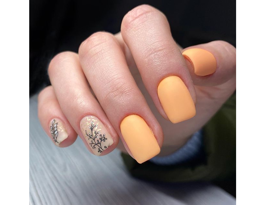 Atica Romance GPM171 gel varnish (pastel orange, enamel), 7.5 ml