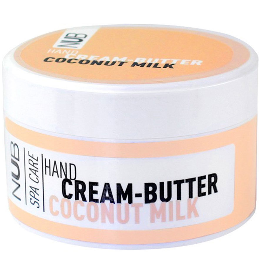 NUB Spa Care Hand Cream Butter Coconut Milk - крем-баттер для живлення рук, 200 мл NUB Spa Care Hand Cream Butter Coconut Milk - крем-баттер для живлення рук, 200 мл