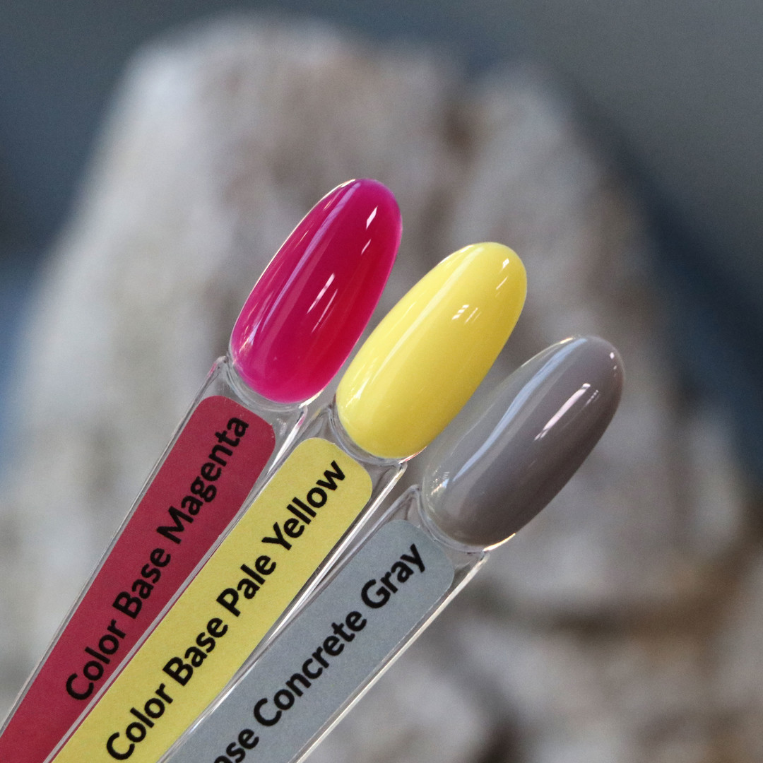 Komilfo Color Base Pale Yellow (pale yellow), 8 ml
