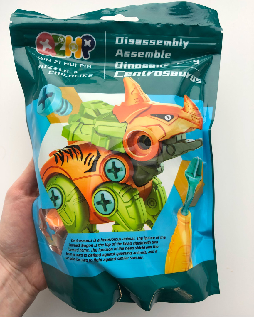Children's toy - constructor, Centrosaurus