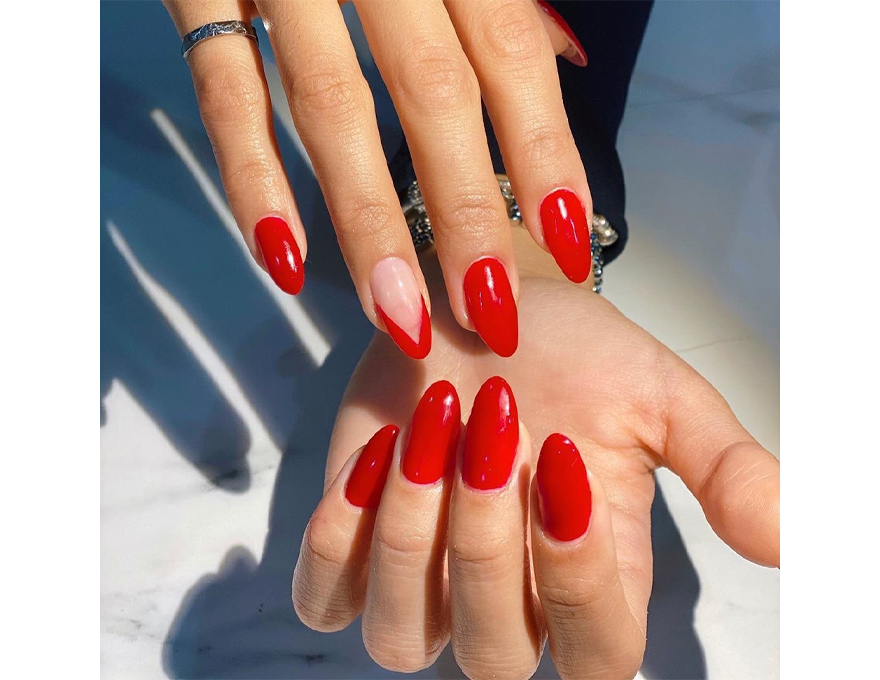 CND Гель-лак для нігтів Shellac Wildfire (червоний класичний), 7,3 мл