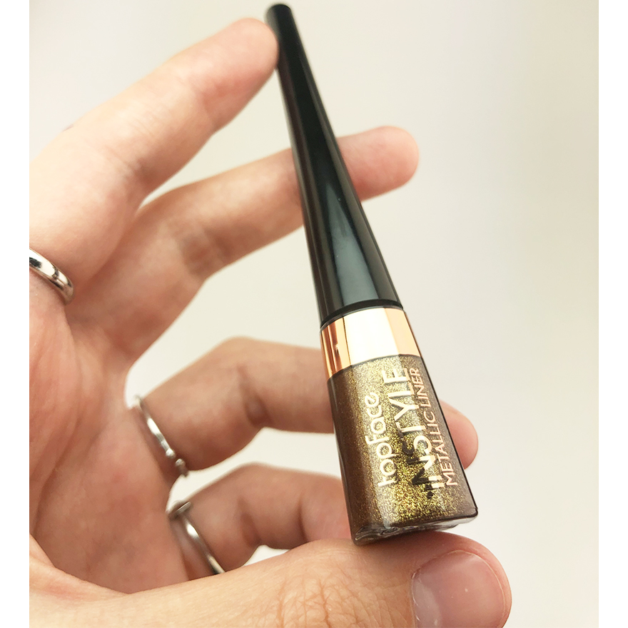 TopFace Підводка "Instyle - Metallic Eyeliner" - 07 - Золота, 3,5 мл