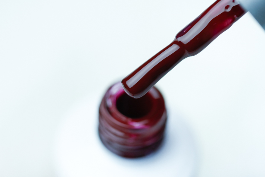Atica Simplicity GPM179 gel varnish (maroon, enamel), 7.5 ml