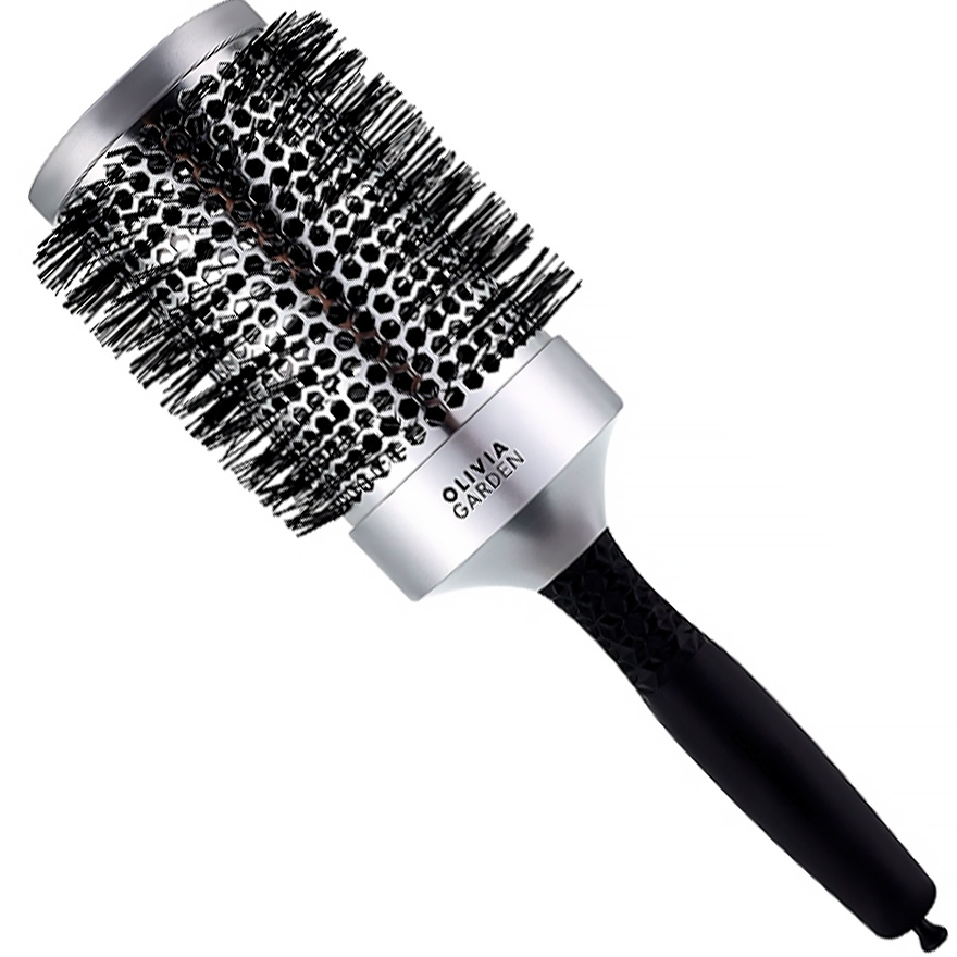Olivia Garden Thermobrushing essential blowout Classic Silver 65 mm