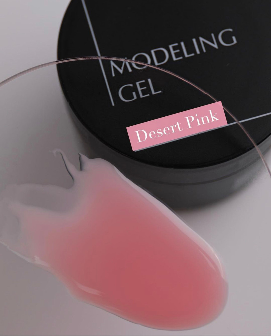 Trendy Nails Modeling Gel Desert Pink (нюдовый розовый), 30 мл