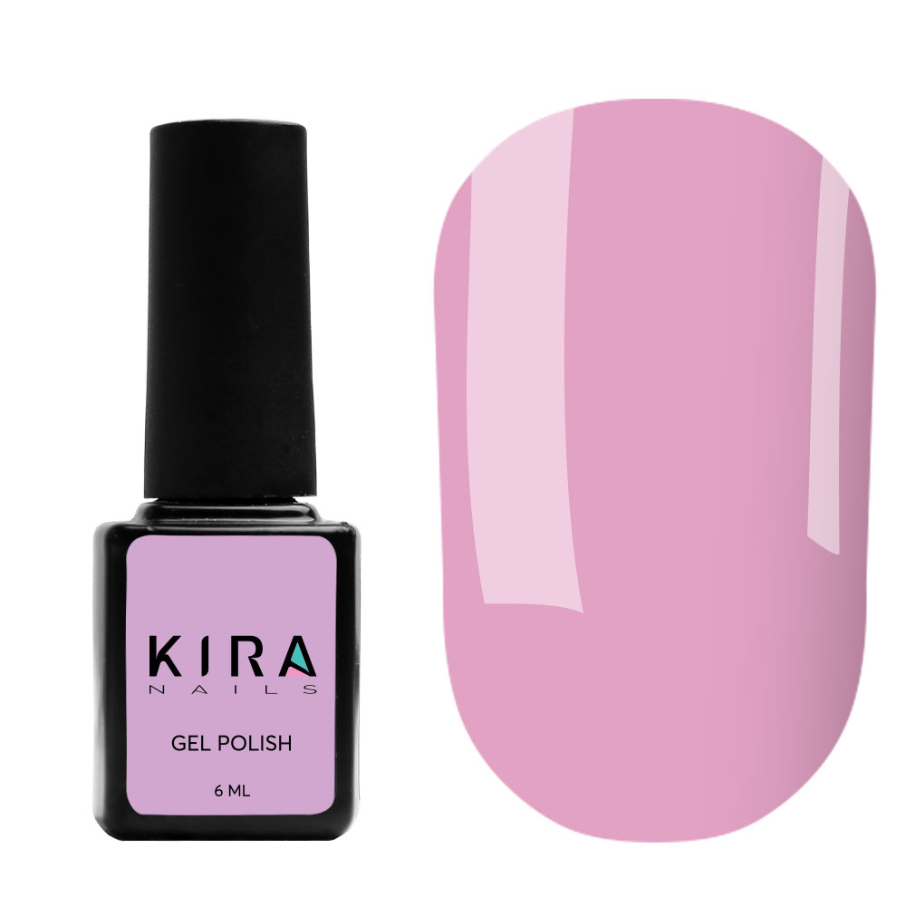 Kira Nails gel varnish No. 064 (pale pink, enamel), 6 ml