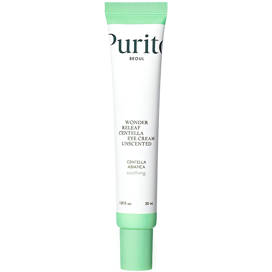 Purito Eye cream with centella and peptides without essential oils Wonder Releaf Centella Eye Cream Unscented, 30 ml