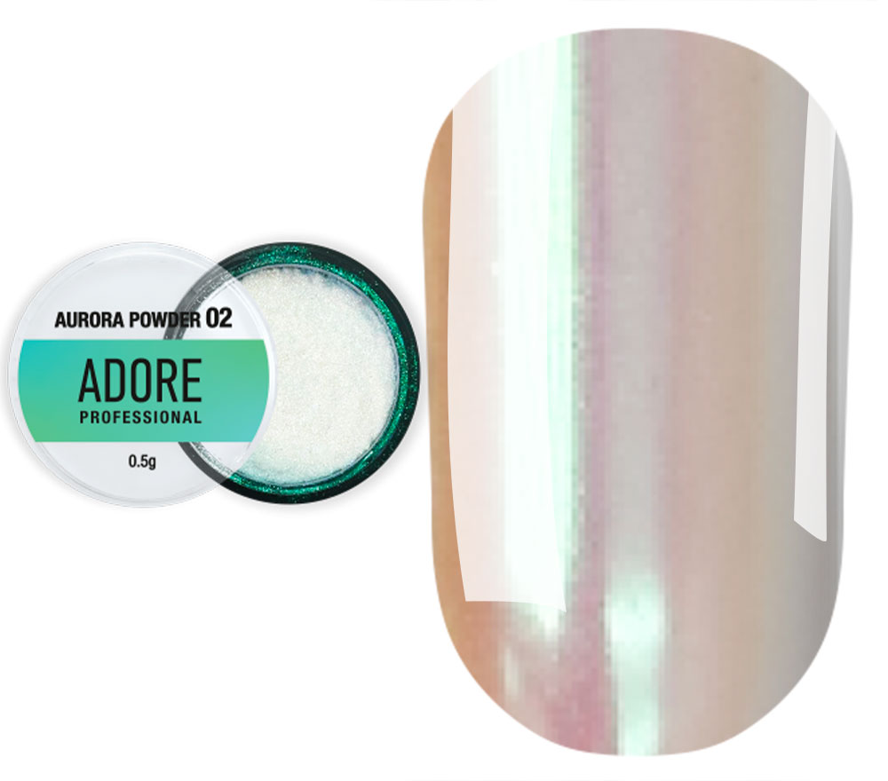 ADORE Втирка для нігтів Aurora Powder №02, 0.5г