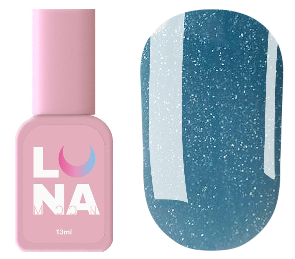 LUNA Cover Base №30 (gray-blue with microshine), 13 ml