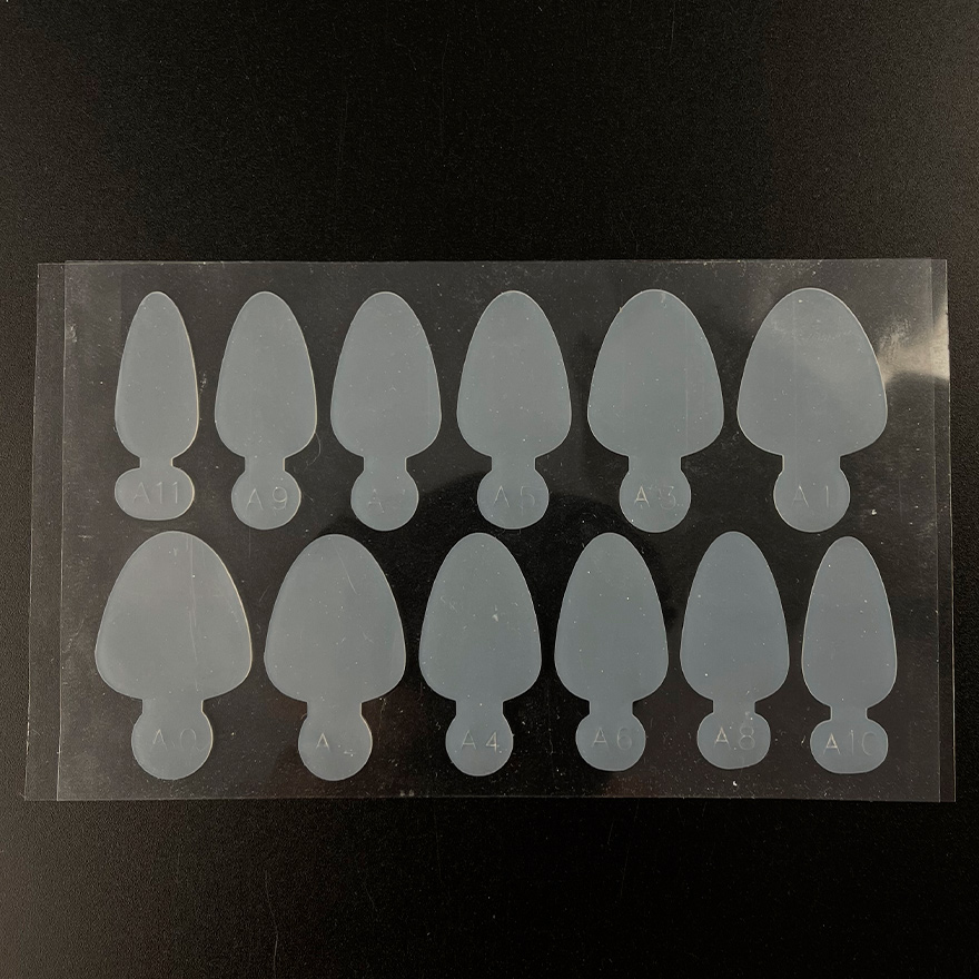 Atica Top forms Plastic Forms (rectangular), 120 pcs