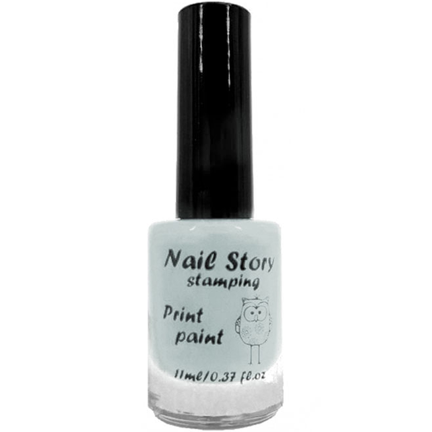 Nail story лак для стемпінга №06 (сірий), 11 мл
