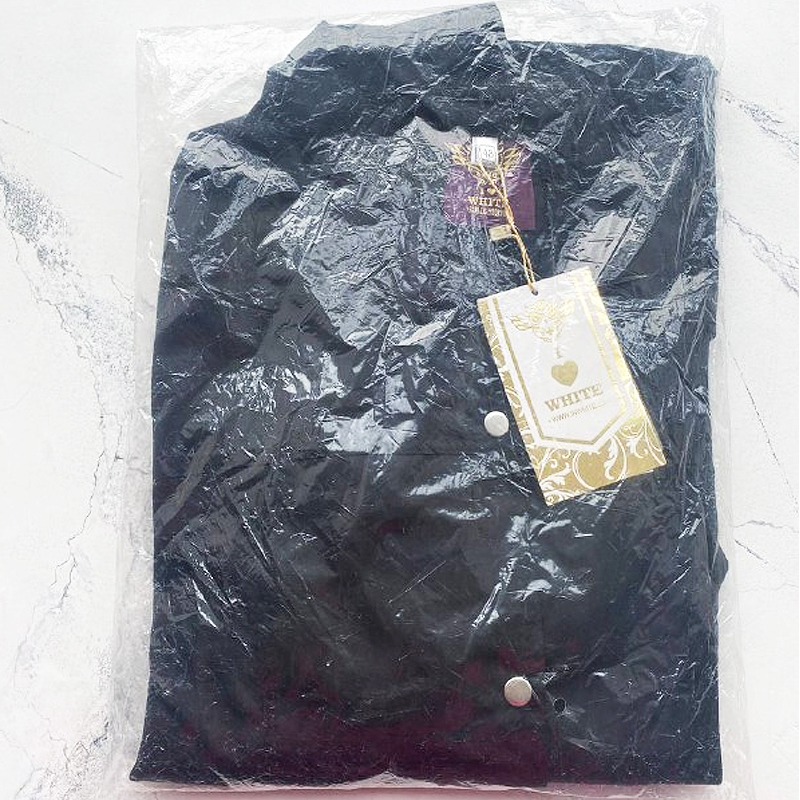 Bathrobe 102, black, rose 48