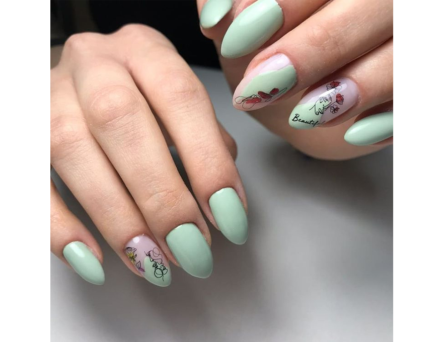 Gel varnish Atica On My Mind GPM157 (pale khaki, enamel), 7.5 ml