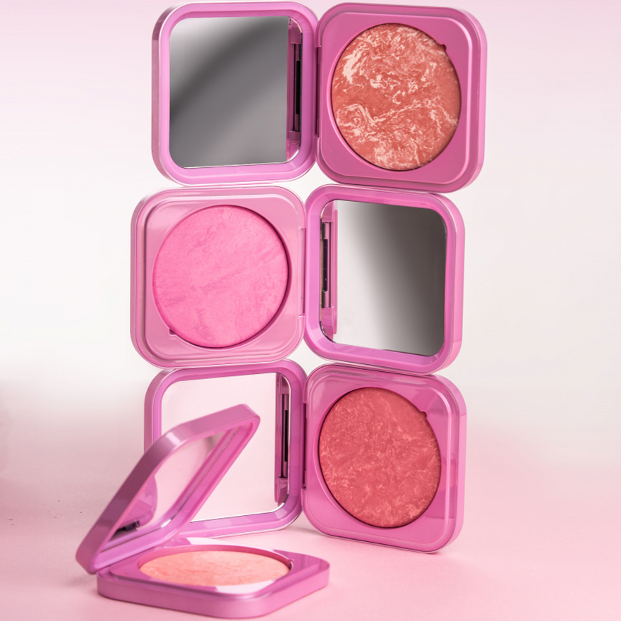 ZOLA Румяна Velvet Blush Glow 02 Природное прикосновение Natural Touch, 8.5 г