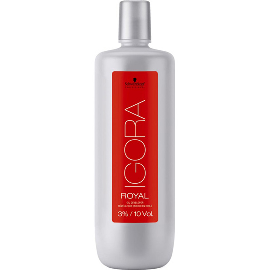 Igora Royal Oil Developer 3% 10 Vol. - лосьон-проявитель для краски Igora Royal, 1000мл